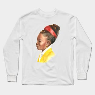 Amanda Gorman, Poet Laureate Long Sleeve T-Shirt